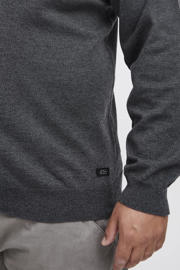 thumbnail: Blend Big gemêleerde gebreide trui Plus Size black