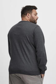 thumbnail: Blend Big gemêleerde gebreide trui Plus Size black