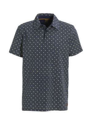 polo met all over print dress blues