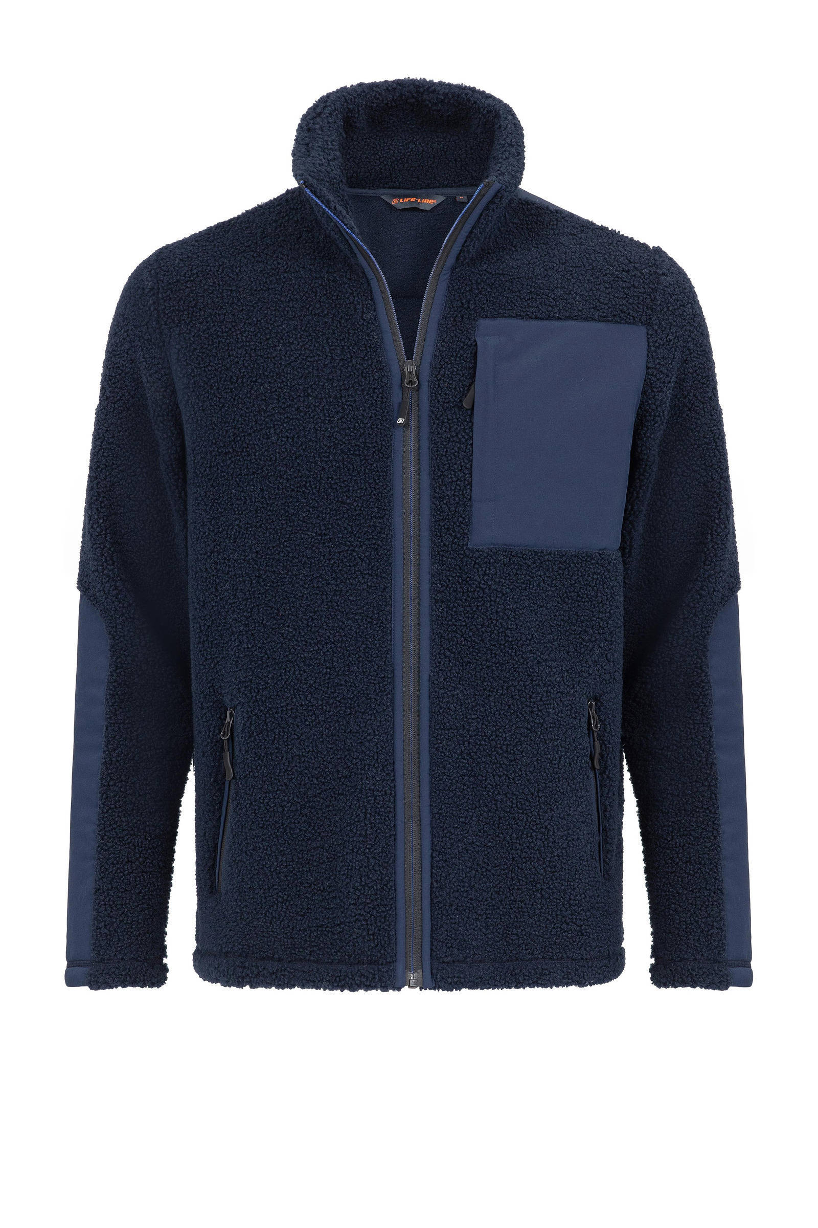 outdoor fleece jas donkerblauw