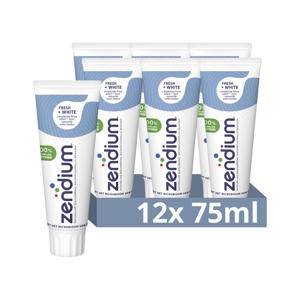 Fresh+White tandpasta - 12 x 75 ml
