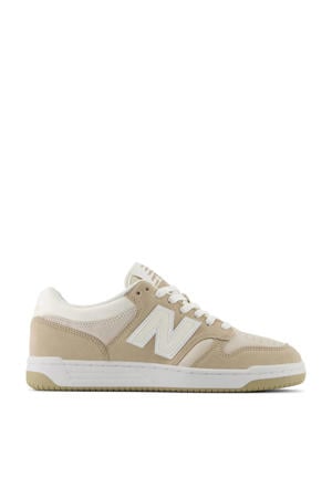 BB480 suède sneakers beige/ecru/wit