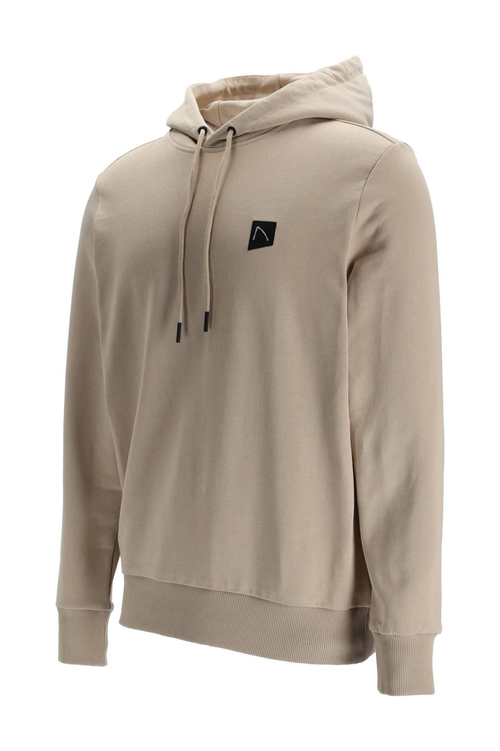 CHASIN' hoodie Ronny met logo  taupe