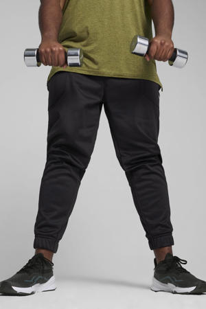   fleece trainingsbroek zwart