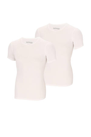 ondershirt met bamboe (set van 2) wit