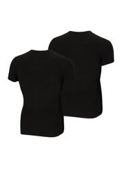 thumbnail: Apollo ondershirt met bamboe (set van 2) zwart