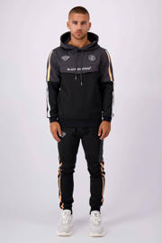 thumbnail: BLACK BANANAS regular fit joggingbroek TORQUE TRACKPANTS met logo zwart