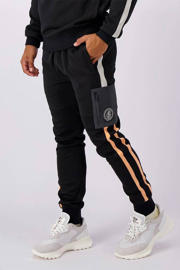 thumbnail: BLACK BANANAS regular fit joggingbroek TORQUE TRACKPANTS met logo zwart