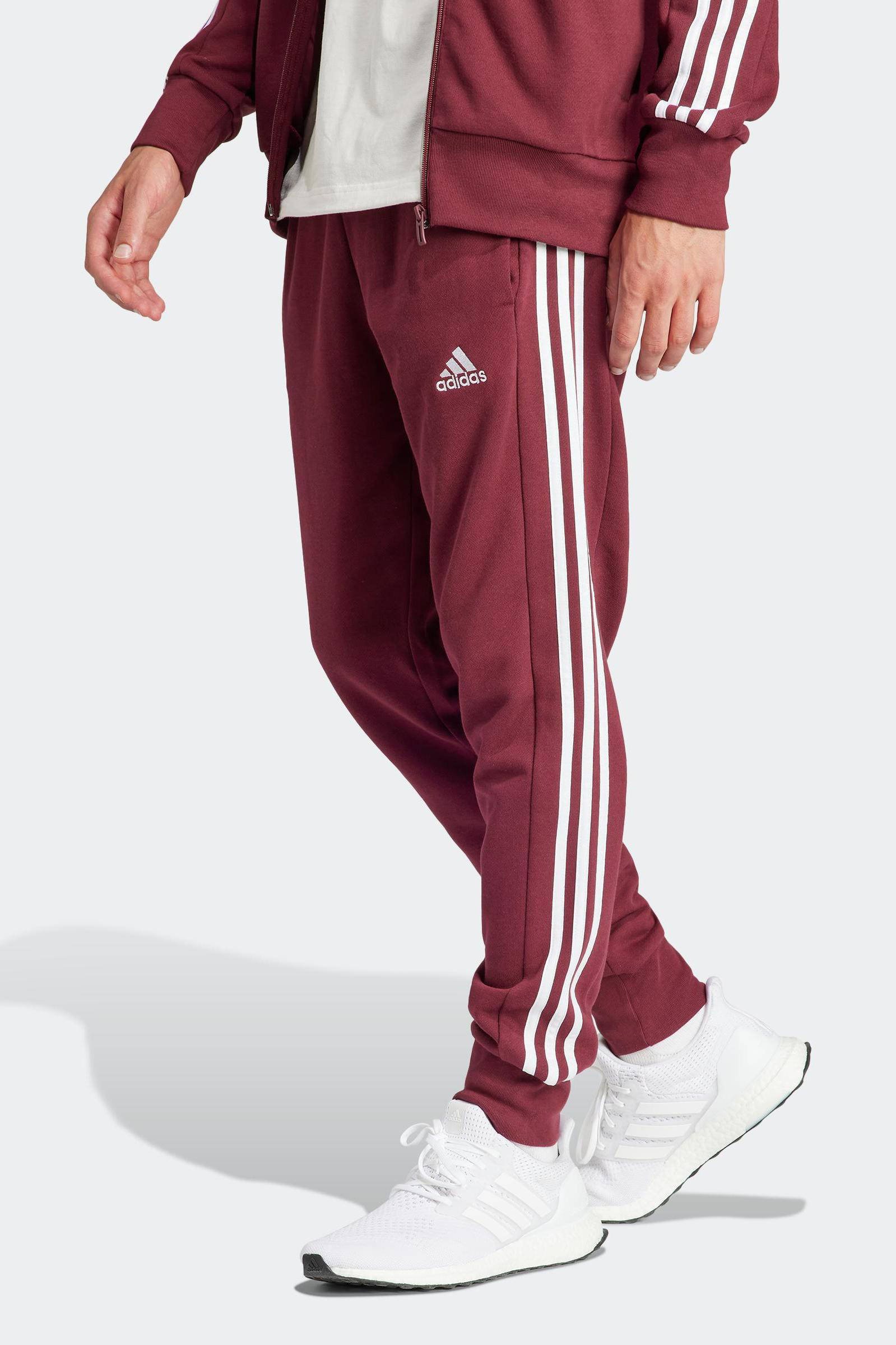 adidas Sportswear joggingbroek donkerrood wit Union River