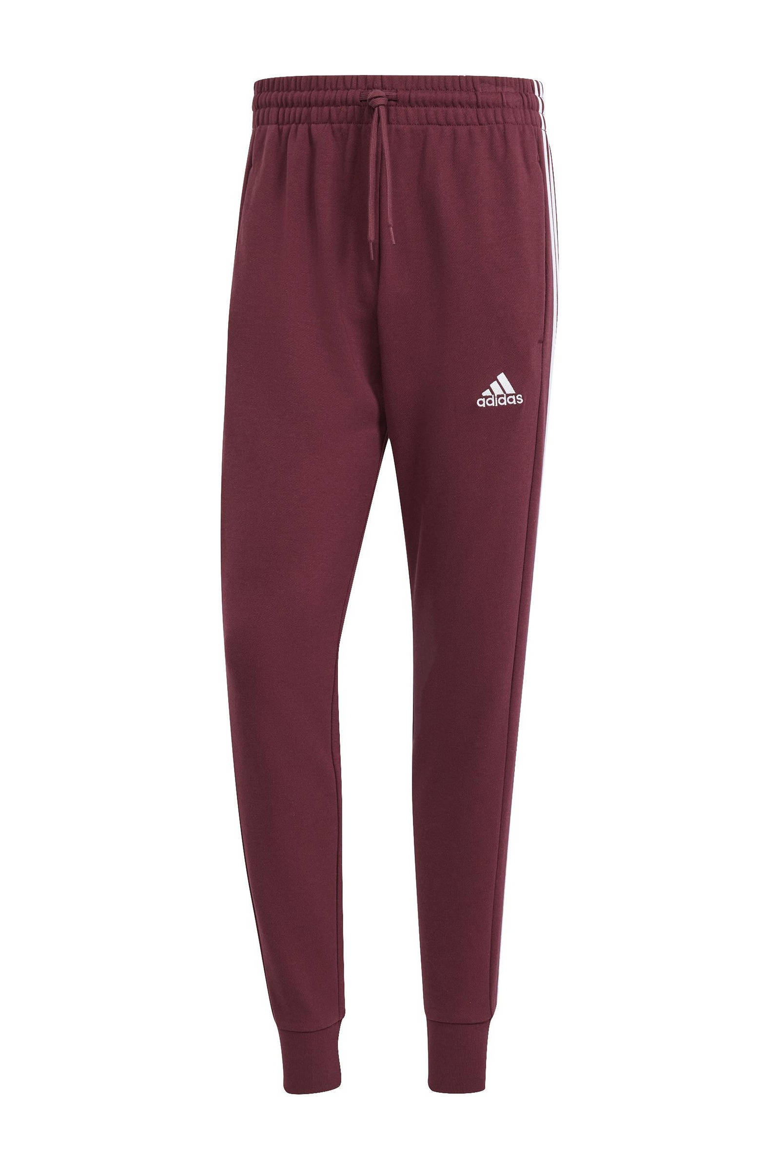 adidas Sportswear joggingbroek donkerrood wit Union River