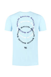 thumbnail: Ballin T-shirt met backprint lt blue
