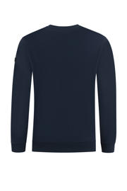 thumbnail: Ballin sweater met printopdruk donkerblauw
