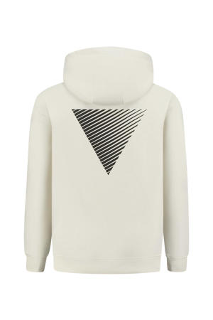 hoodie met backprint off white