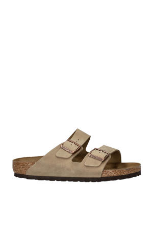 Arizona BS  nubuck slippers taupe