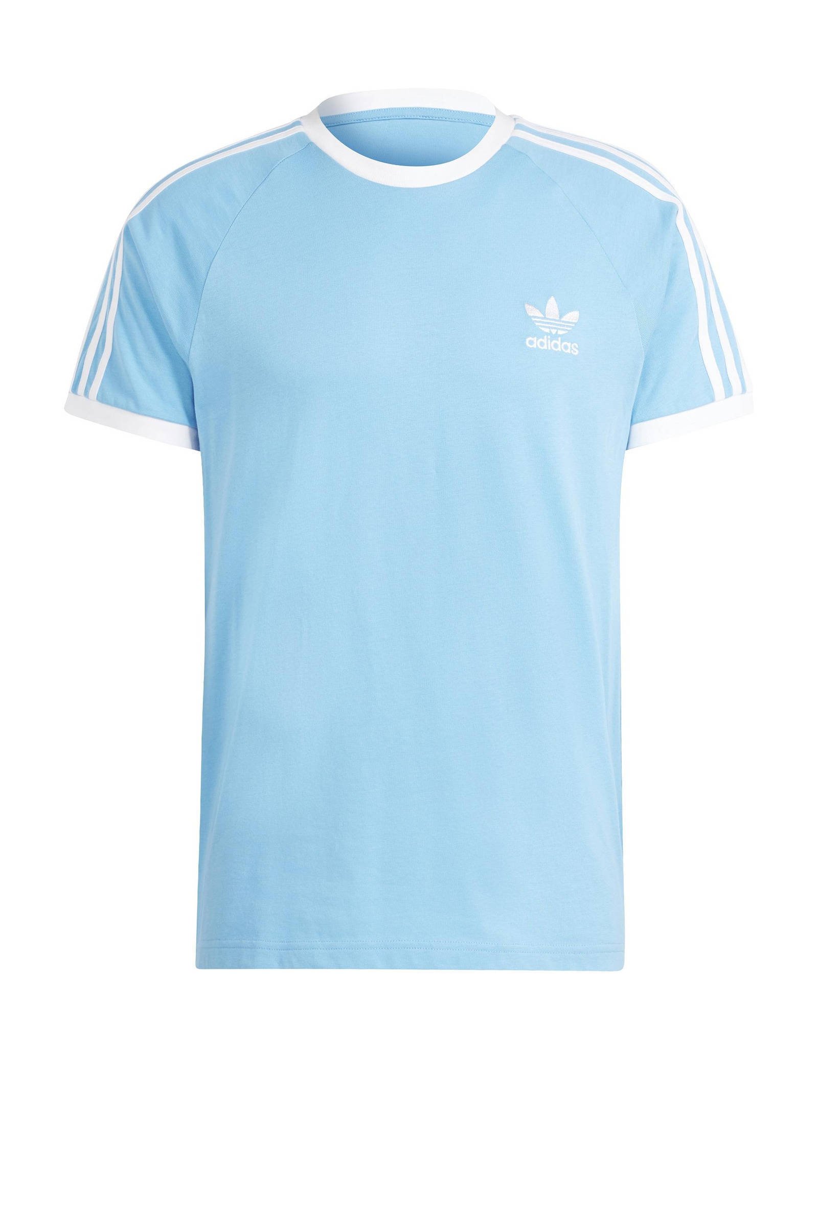 Adidas shirt lichtblauw sale