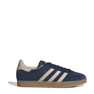 Gazelle sneakers donkerblauw/beige
