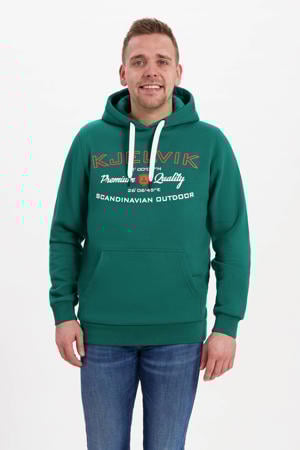 fleece hoodie Goya groen