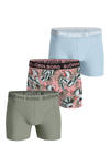 Blauw/roze/groen