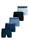 Blauw/zwart