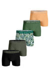Groen/zwart/oranje