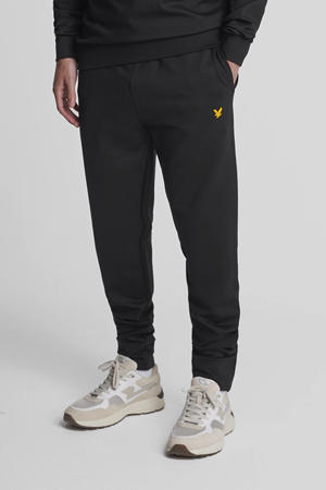 fleece joggingbroek zwart