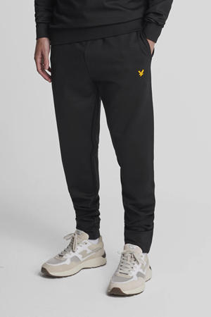 fleece joggingbroek zwart