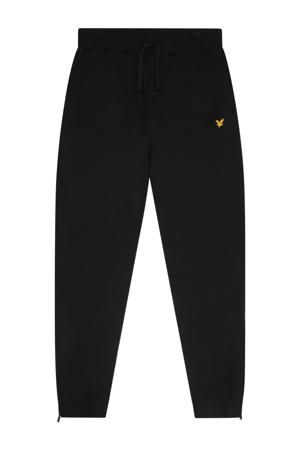 fleece joggingbroek zwart