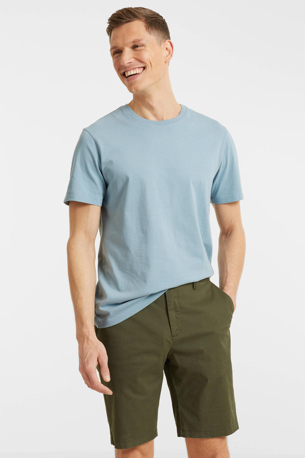 anytime chino short khaki
