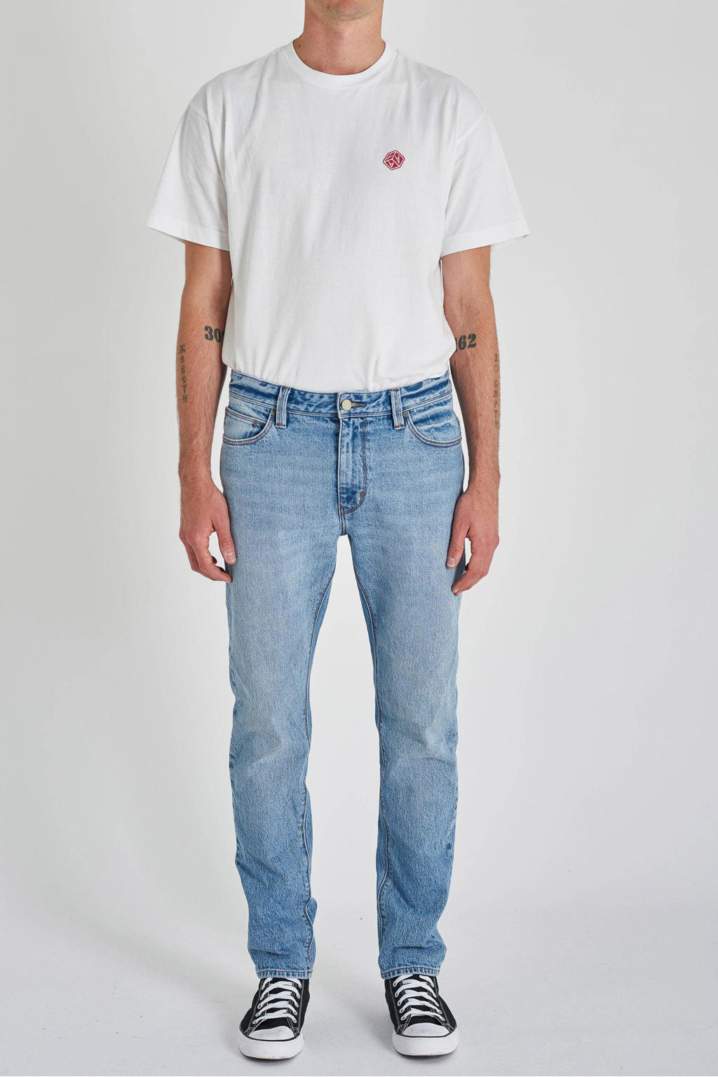 Abrand Jeans slim fit jeans DEXTER mid vintage blue