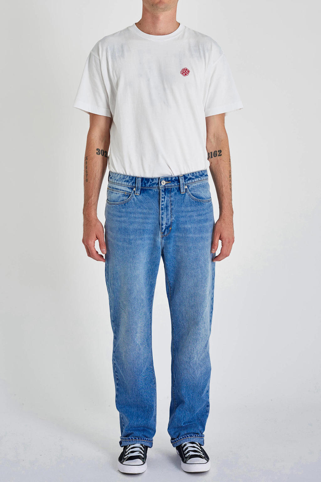 Abrand Jeans loose fit jeans 95 BAGGY nero