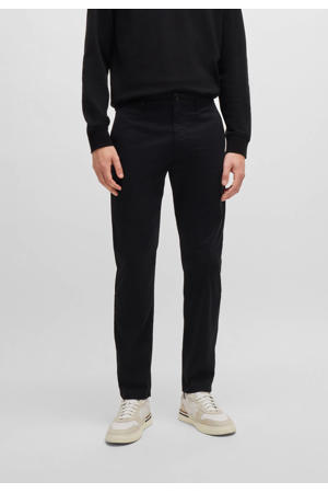 tapered fit chino zwart