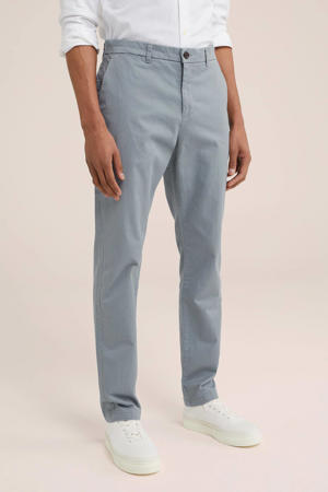 slim fit chino Billy grijsblauw