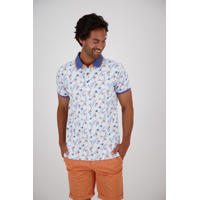 thumbnail: A fish named Fred polo met all over print multi colour