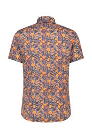 thumbnail: A fish named Fred regular fit overhemd Leafs met all over print multicolour coral