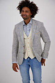thumbnail: A fish named Fred regular fit colbert met all over print jeans blue