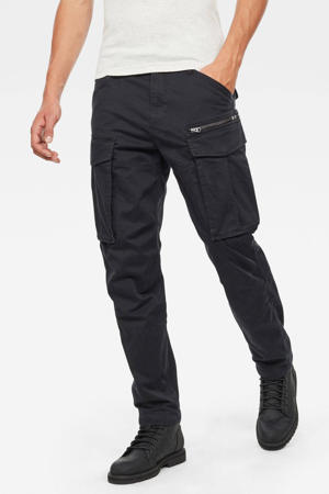 Slim Fit Cargo broek, Zwart