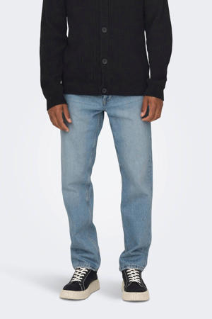 straight leg jeans ONSEDGE light blue denim