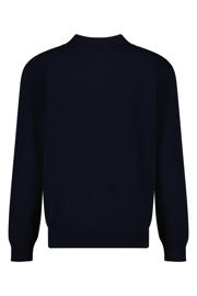thumbnail: America Today fijngebreide trui Karter dark blue