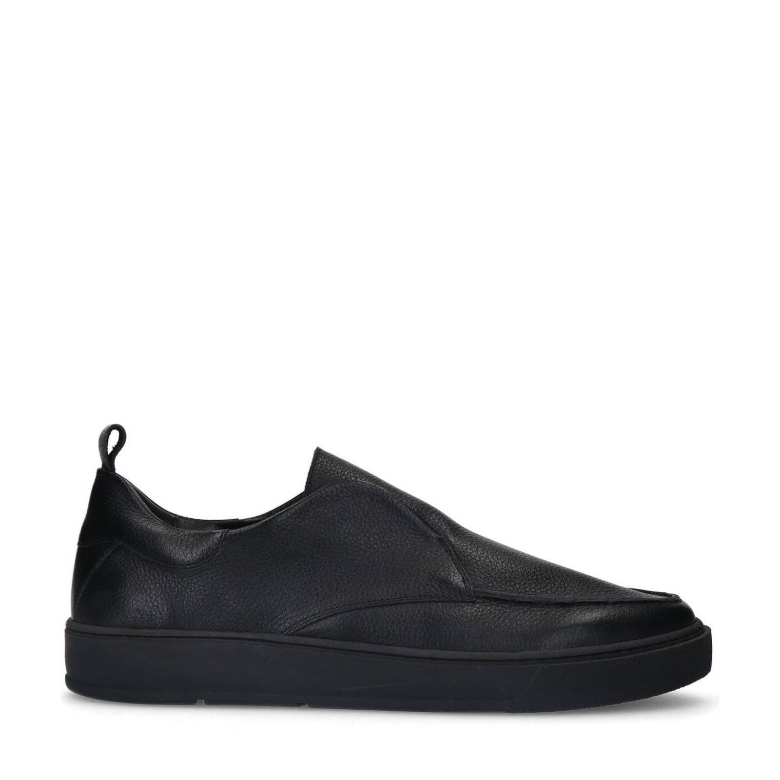 Zwarte suede loafers heren sale