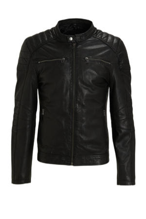leren jas Jacket black