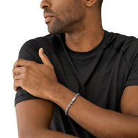 thumbnail: Armani Exchange armband AXG0123040 zilverkleurig