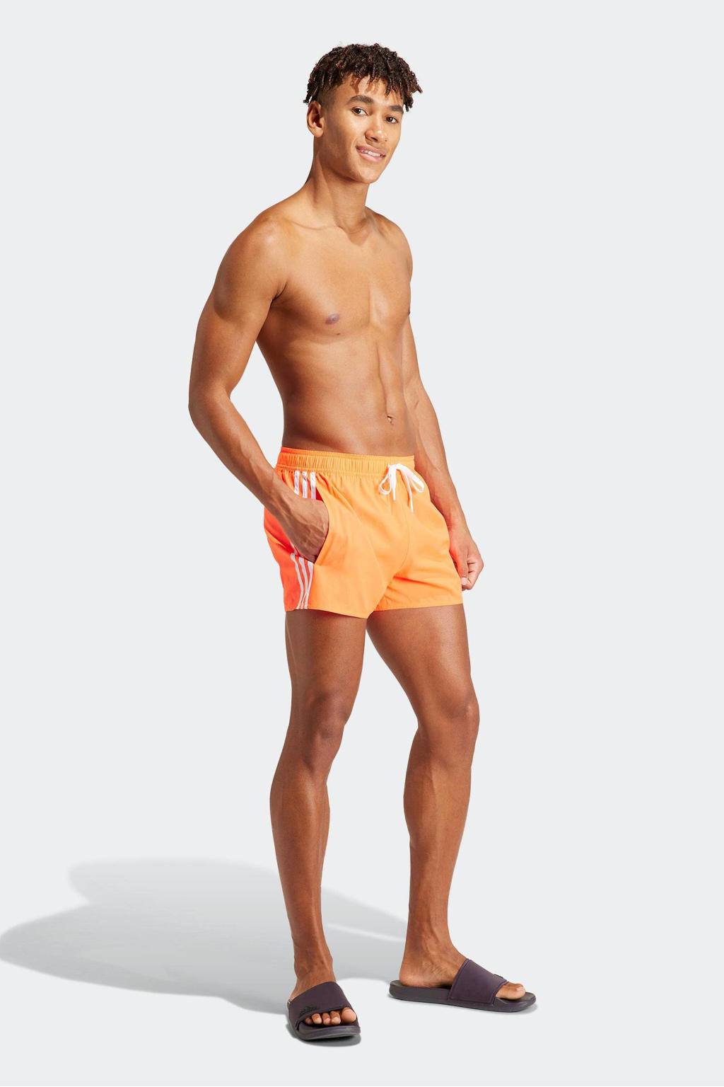 adidas Performance zwemshort oranje