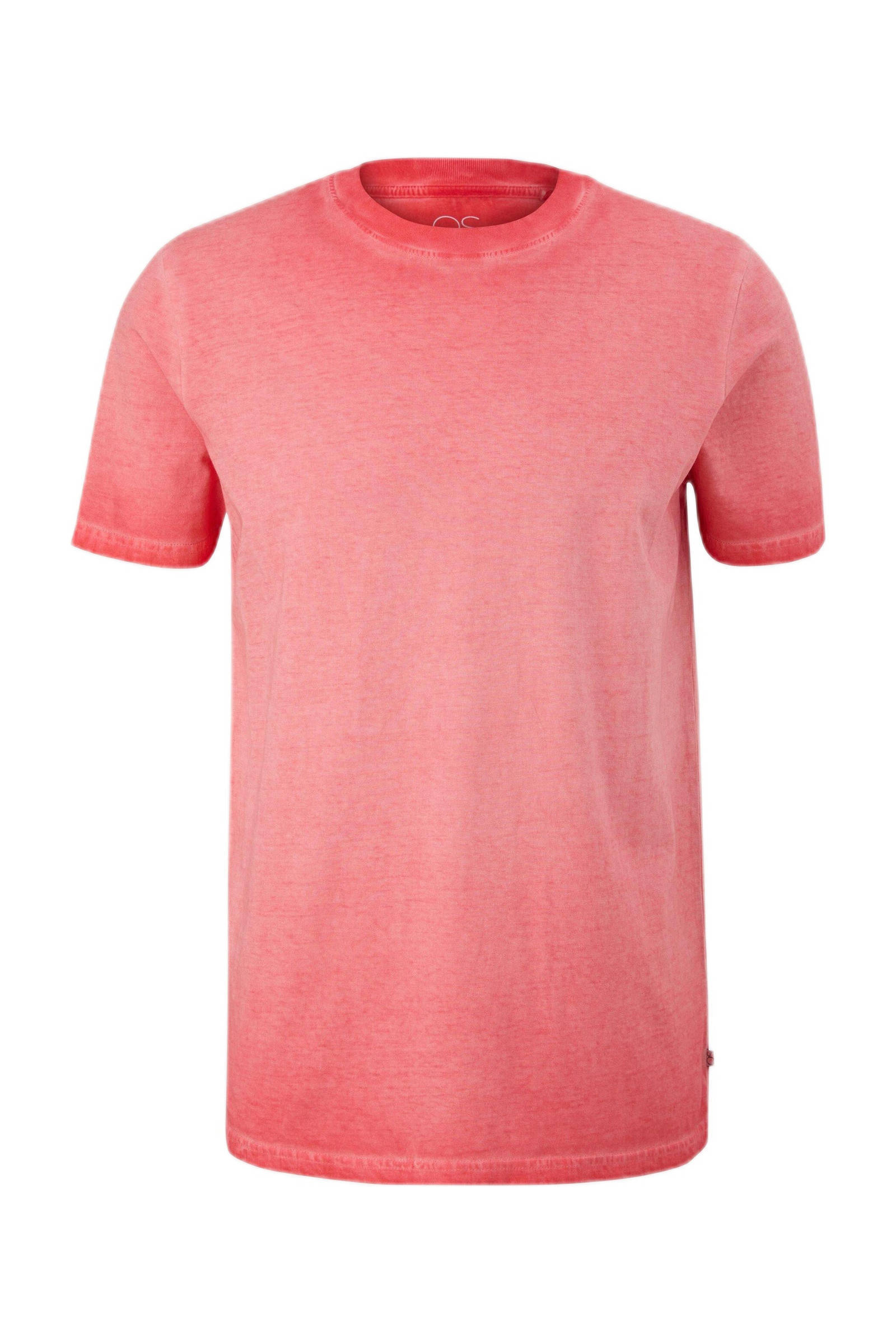 Q S by s.Oliver regular fit T shirt zalm Union River