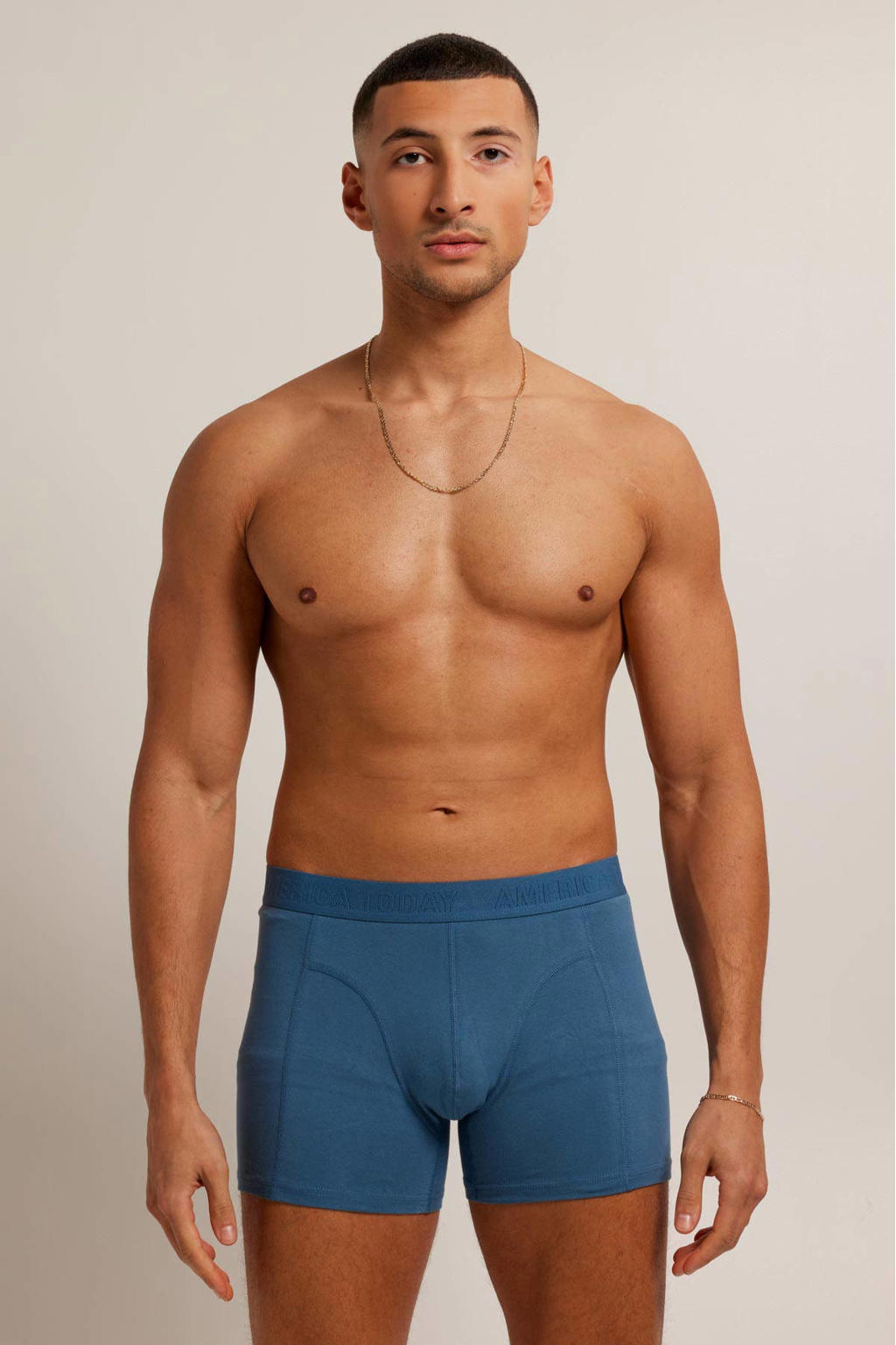 America Today boxershort Alex blauw
