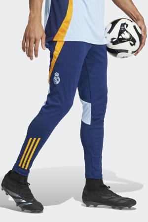Senior Real Madrid trainingsbroek blauw/geel