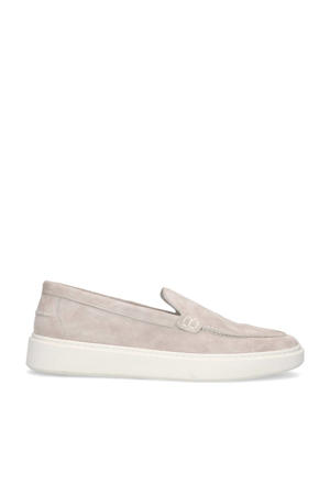   suède loafers beige