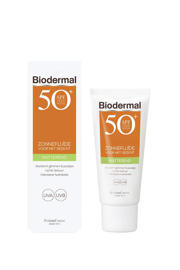 thumbnail: Biodermal Matterende zonnefluïde gezicht - SPF50+ - 40 ml