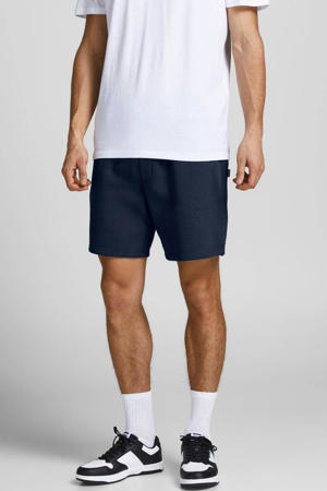 regular fit sweatshort JPSTGORDON donkerblauw