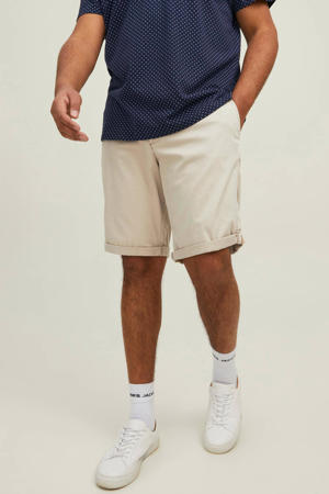 regular fit short JPSTBOWIE Plus Size oxford tan