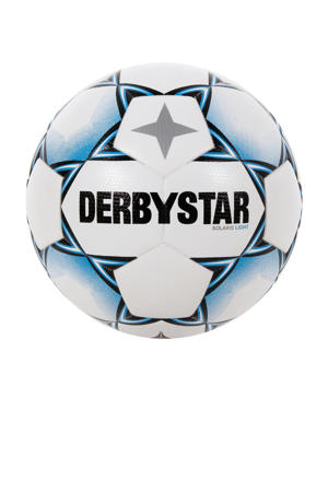 Junior  voetbal Solaris Light wit/blauw maat 5